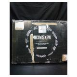 Noodle Board Stove Cover for Gas Stovetop, Bamboo Stove Top Covers for Electric Stove and Gas Burners with Handles Kitchen Sink Cover for Counter Space Decorative Serving Tray Black (29.53\'x22.05\') 