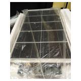 Solar Lights Outdoor Waterproof, 8000W Solar Street Light with Motion Sensor, 7000K Dusk to Dawn Security Flood Lights IP66, Commercial Outdoor Lighting for Parking Lot, Yard, Driveway, Farm(2 Pack) -