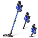 iwoly Cordless Vacuum Cleaner with 28KPa Powerful Suction, Brushless Motor, HEPA Filter, 3 Modes, Detachable Battery, 2-in-1 Stick & Handheld Vacuum for Home Hard Floor Pet Hair - Retail: $90