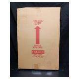 GLEAVI Dry Erase Whiteboard 35x50cm Hanging Notice Board with Aluminum Frame for Office, Home, and Classroom Use - Retail: $23