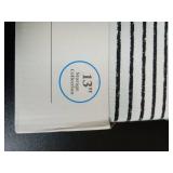 13\' x 13\' Fabric Bin Black Textured Stripes - Brightroomâ¢ - Retail: $13