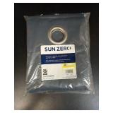 Sun Zero Nolan Energy Efficient Blackout Grommet Curtain Panel  40 X84   Charcoal - Retail: $50