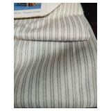 42\'x63\' Blackout Baby Striped Window Curtain Panel Gray/Ivory - Room Essentialsâ¢: Energy Efficient, Recycled Fiber - Retail: $17