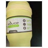 Reduce 40oz Cold1 Vacuum Insulated Stainless Steel Straw Tumbler Mug Light Yellow: Dishwasher-Safe, Portable Drinkware - Retail: $30