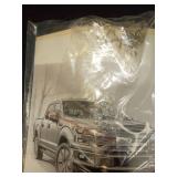 CoverCenterÂ® for Ford F150 Seat Covers 2025 2024 2023 2022 2021 2020 2019 2018-2015, Custom-Fit Full Set Black Seat Cover for 2015-2025 F150 XL/XLT Leather Car Trucks Accessories (13PCS) - Retail: 