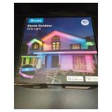 Govee Outdoor LED Strip Lights, 98.4ft Smart Outdoor Lights Work with Alexa and Google Assistant, App Control, IP65 Waterproof, RGBIC Lights for Patio, Eave, Party Decorations - Retail: $120