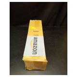 Bronze Curtain Rods for Windows 36 to 176 Inch(3-14 Feet),1\' Diameter Rods with Modern Style End Cap Finials,Size:36-176 Inch - Retail: $35