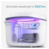 UV Light Sanitizer, UV Box Sanitizer, Conveniently Sanitizes in Minutes, Large Capacity, No Cleaning Required, Touch Control - Retail: $150