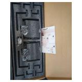 20-Pieces Matte Black Bathroom Accessories Set, 23.6 Inch Bath Towel Bar Set, SUS 304 Stainless Steel Bathroom Hardware Set, Towel Racks for Bathroom Wall Mounted. - Retail: $120