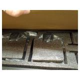 20-Pieces Matte Black Bathroom Accessories Set, 23.6 Inch Bath Towel Bar Set, SUS 304 Stainless Steel Bathroom Hardware Set, Towel Racks for Bathroom Wall Mounted. - Retail: $120