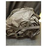 Car cover with reflective strips