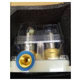 Modern Square Rainfall Shower Head System with 30CM Flexible Hose - Retail: $89