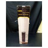 Portable Space Heater, 1500W Ceramic Heating Fan with Thermostat, Remote Control, 3 Heating Modes, 70Â° Oscillation, Ideal for Office, Home, and Bedroom Use - Retail: $45