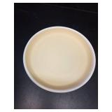 SUNPOTFOR Ceramic Plant Pot - Modern 8 Inch Round Planter for Indoor Outdoor Plants with Drainage Hole and Saucer, Home House Room Office Decor, White - Retail: $37