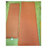 KitchenClouds Kitchen Mats for Floor,2PCS Kitchen Rugs,Non Slip Anti Fatigue Mats for Kitchen Floor,Waterproof Sink Mat,Cushioned Standing and Comfort Mats for Office,Red - Retail: $46