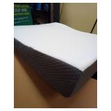 Kolbs Extra Wide Bed Wedge Pillow for Sleep Apnea, Acid Reflux, and Back Pain Relief, with Chic Jacquard Cover - Headboard GERD Pillow Wedges for Sleeping (Extra Wide 7.5\' Height) - Retail: $88