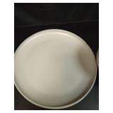 White Plastic Dinnerware Set - Plates and Bowls - Retail: $15