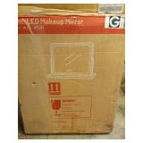 FENNIO Vanity Mirror with Lights 22''x17'' Makeup Mirror with Lights,Vanity Mirror Touch Screen with 3-Color Lighting,Dimmable,for Vanity Desk Tabletop - Retail: $47