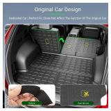 xipoqix Cargo Mat Backrest Mat Compatible with 2022-2026 Tucson Trunk Mat TPE Material Cargo Liner Replacement for 2022-2026 Tucson Accessories (Upgraded Trunk Mat+Backrest Mat) - Retail: $83