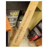 HOME&DOOR Accordion Door Interior Folding Door Sliding Door Closet 36 by 80 for Home Office Kitchen washroom (Grey) - Retail: $65