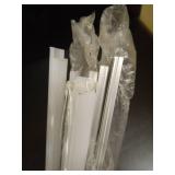 Hemobllo 4Sets U Shaped Housing with Milky White Cover for Strip Light Protective Diffuser for Even Lighting for Under Cabinet and Decorative Use - Retail: $19