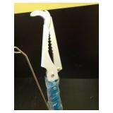 Ouronehome 60\' Professional All-Aluminum Alloy Snake Tong Reptile Grabber Rattle Snake Catcher Wide Jaw Handling Tool with Lock - Retail: $40