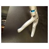 Ouronehome 60\' Professional All-Aluminum Alloy Snake Tong Reptile Grabber Rattle Snake Catcher Wide Jaw Handling Tool with Lock - Retail: $40