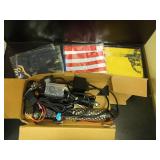 Ehaho 2PCS 1FT Fat Whip Lights for UTV ATV, Led Fatty Whip Light W/Rocker Switch & 5 Flags, Brighter Spiral Chasing Lighted Antenna Whip with APP & Remote Control for RZR SXS Can-Am - Retail: $100