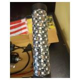 Ehaho 2PCS 1FT Fat Whip Lights for UTV ATV, Led Fatty Whip Light W/Rocker Switch & 5 Flags, Brighter Spiral Chasing Lighted Antenna Whip with APP & Remote Control for RZR SXS Can-Am - Retail: $100