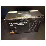 Banspol Leg Massager with Heat and Compression, Foot and Calf Massager for Circulation and Pain Relief, Compression Boots with Handheld Controller, 6 Modes 3 Intensities, Gift for Mom Dad - Retail: $9