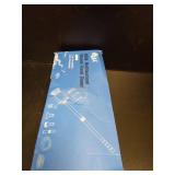 AQQA Electric Aquarium Gravel Cleaner, 6 in 1 Automatic Fish Tank Cleaning Tools Gravel Vacuum for Aquarium, Suitable for Change Water Wash Sand Water Filter and Water Circulation (320GPH, 20W) - Reta