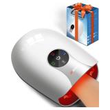JZBRAIN Hand Massager with Heat and Compression : Heated Full Hand Massager for Wrist Palm Fingers and Comfort Relief & Daily Relaxation â 4 Modes 6 Intensities - Retail: $72