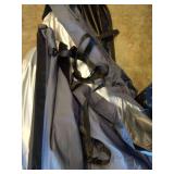 Sanhima 270 Awning Free Standing Built-in LED Light - 129.2 sq.ft Shelter Karlu Frontier Car Side Waterproof UV50+ Wind Resistant, Driver Side, 270 Degree Vehicle Awning for SUV Van Truck - Retail: $7