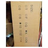 YBYX King Size Mattress 10 Inch, Hybrid Memory Foam Mattress with Zoned Pocket Coils Support and Motion Isolation Design, Strengthen Edge Support,CertiPUR-US Certified, Medium Firm in a Box - Retail: 