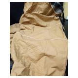 CAR PASS Faux Leather Seat Covers Full Set, Quilting Waterproof Premium Automotive Seat Cover with 5mm Composite Sponge Inside,Airbag Compatible, Universal for Most Cars Sedan SUV Truck, All Beige - R