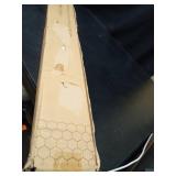 Homedemo No Drill No Tools Blackout Cellular Shades Cordless, Honeycomb Blinds for Window, Easy Install No Screws Thermal Insulated Noise Reduction Cellular Blinds for Home (White, 46\' W x 64H) - Ret