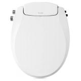 Brondell Bidet Toilet Seat Non-Electric Swash Seat, Fits Round Toilets, White â Dual Nozzle System, Ambient Water Temperature â Bidet with Easy Installation - Retail: $90