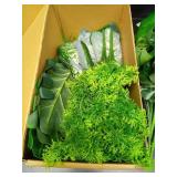 Clycaloor 18Pcs Outdoor Artificial Boxwood UV Resistant Fake Stems Plants, Faux Plastic Greenery for Indoor Outside Hanging Plants Garden Porch Window Box Home Wedding Farmhouse DÃ©cor - Retail: $31