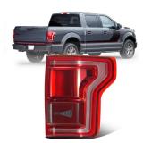 Ussbaye LED Tail Lights Compatible with 2015 2016 2017 Ford F150 King Ranch/Lariat/Limited/Platinum Tailligts Rear Lamp Assembly W/Bracket W/O Module OE:HL3Z13404D ï¼Right Passenger Sideï¼ - R