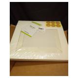 Huoshange 5 Pack 19x14x4 Inch Auto-Popup Large Rectangle Cake Boxes with Thick Cake Boards, Half Sheet Bakery Boxes for Pastry Baking,Cupcake,Muffins & Pie - Retail: $36