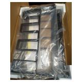 Housolution Pull Out Large Baking Tray and Cookie Sheet Organizer, 13\'-22\' Width Expandable Cutting Board Organizer with 8 Adjustable Dividers, 20\' Deep Bakeware Muffin Pan Storage Rack for Cabinet