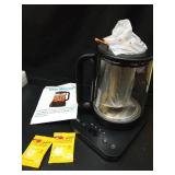 Narcissus Electric Kettle Temperature Control Â±5â, 1.8L Glass Electric Tea Kettle with Removable Infuser for Flowers & Fruit Tea, 1200W Fast Boiling, 6 Hours Keep Warming, Black - Retail: $42