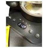 Narcissus Electric Kettle Temperature Control Â±5â, 1.8L Glass Electric Tea Kettle with Removable Infuser for Flowers & Fruit Tea, 1200W Fast Boiling, 6 Hours Keep Warming, Black - Retail: $42