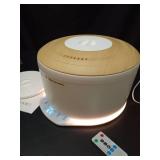 Uoxfill Upgrade Foldable Towel Warmer for Bathroom - 23L Luxury Heated Towel Warmers Bucket with Time Setting,Auto Shut Off,Fits Up to Two 40\'X70\' Oversized Towels,Bathrobes,Blankets White - Retail: