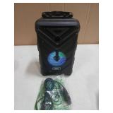 Portable Bluetooth Speaker with RGB Multicolor Rhythm Light, Portable Bluetooth Speaker with Microphone, Support USB/TF/FM/AUX/TWS, Suitable for Home Party - Retail: $88