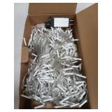 USOKYO Icicle Christmas Lights Outdoor, 480 LED 39FT Icicle String Lights with 96 Drops 8 Modes and Timer, Twinkle Icicle Fairy Lights for House Patio Bedroom Wedding (Warm White) - Retail: $24