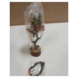 NARIBABU Seven Chakra Tree of Life - Crystal Tree for Postive Energy - Feng Shui Energy Crystals - Birthday Gifts for Women - Housewarming Gift for Women