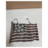 Carved Flag Arrow Replacement, Red, White and Blue - Retail: $40