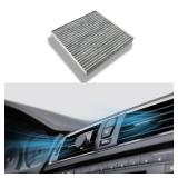 CF10285 Cabin Air Filter, Premium Cabin Filter with Activated Carbon, Car Air Filter Replacement for Camry 2007-2017 Corolla 2009-2019 Rav4 2006-2018 4Runner 2010-2023 Prius Highlander ES300H - Retail