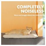 Self Warming Cat Bed Self Heating Cat Dog Mat 24 x 18 inch Extra Warm Thermal Pet Pad for Indoor Outdoor Pets with Removable Cover Non-Slip Bottom Washable Non Electric - Retail: $20